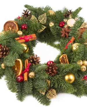 Wieniec świąteczny szyszka - dodatkowe zdjęcie