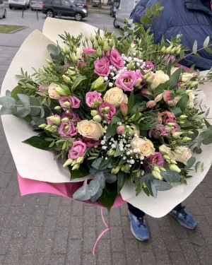 Bukiet Eustoma - dodatkowe zdjęcie