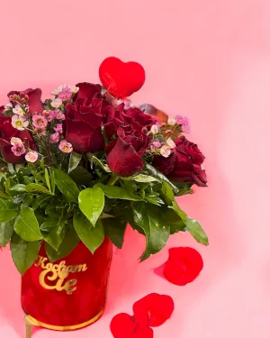 Flower box kocham  - dodatkowe zdjęcie